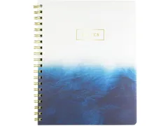 Carnet de notes spirale Poly Dip Dye ligné 20x25cm