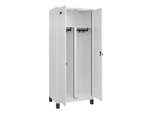 PBM-locker,HxBxD 1950x800x500mm,2vak,vak B 400mm,draaigrendel