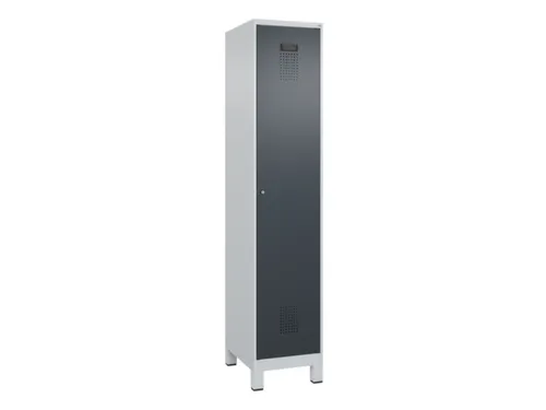 locker,HxBxD 1950x400x500mm,1vak,vak B 400mm,cil.-slot,voeten