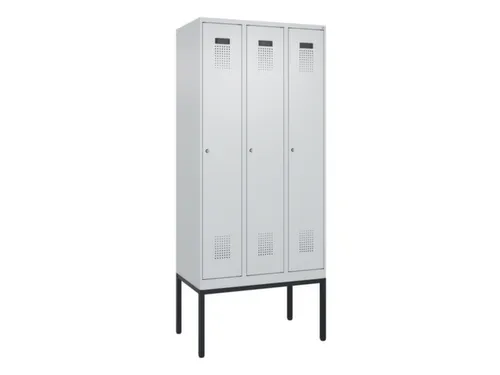 locker voor scheiding van kleding,HxBxD 2120x900x500mm,3vak