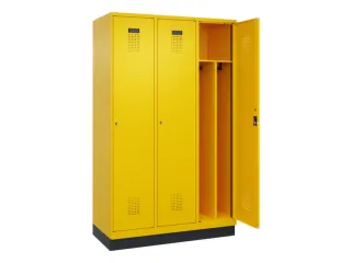 locker voor scheiding van kleding,HxBxD 1950x1200x500mm,3vak - 1