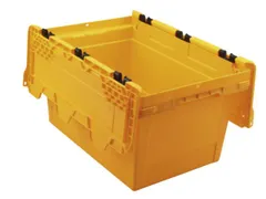 Euronorm-herbruikbare bakken,HxLxB 349x600x400mm,PP,geel