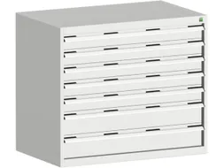 ladekast,HxBxD 900x1050x750mm,7lade(n),lade voor zware lasten