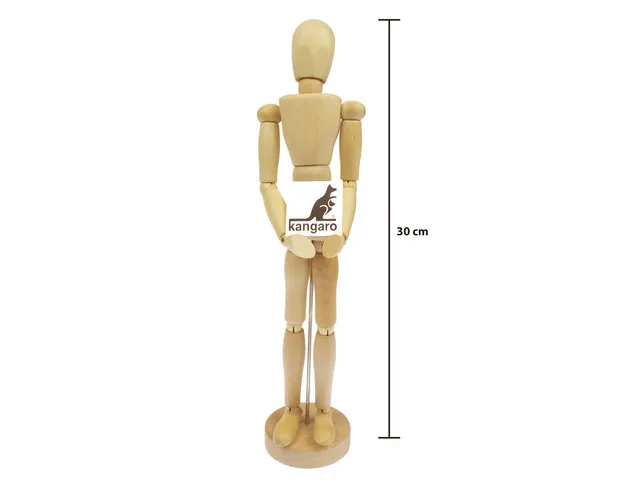 Ledenpop Kangaro 30 cm in koker