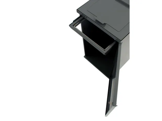 Unité modulaire pour tri sélectif avec porte et support de Sac 85 li