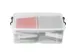 Opbergbox Plastic Transparant 50 Liter met Gedeelde Deksel