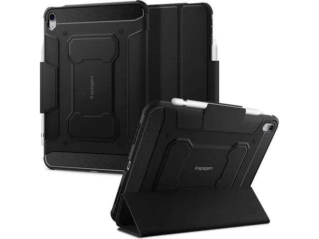 Spigen Rugged Armor Pro Bookcase iPad 10.9 (2022) Tablethoes