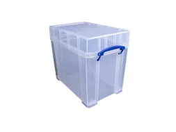 Opbergbox Really Useful 19 liter 395x255x330mm transparant wit