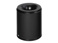 prullenmand zelfblussend 80 liter HxØ 560x465mm kop zwart