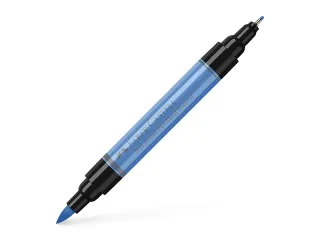 Tekenstift Faber-Castell Pitt Artist Pen duo marker 120 ultramarijn - 2