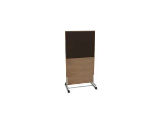 scheidingswand,HxB 1545x800mm,NT-cherry,BN2036-bruin - 1