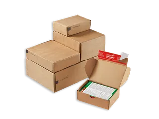 Verzenddoos Modulbox Binnenformaat 140x101x43mm Bruin - 2