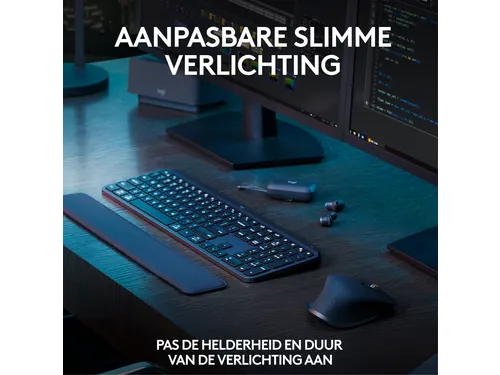 Logitech MX Keys S Combo toetsenbord en muis Azerty Frans
