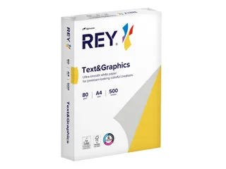 Kopieerpapier Rey Text Graphics A4 80 Gram Wit Pallet - 4