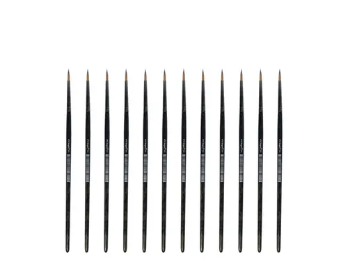 Penseel Kangaro Serie 340 rond Nr. 3 synthetisch doos 12 stuks