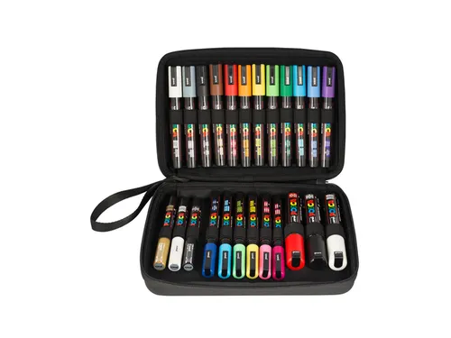 Paintmarker Uni POSCA assorti koffer à 24 stuks