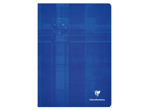 Schrift Clairefontaine A4 ruit 4x8mm 80 pagina's 90gr assorti