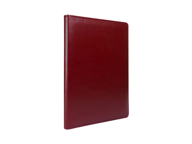Schrijfmap Multo Hannibal A5 bordeaux kunstleder met schrijfblok