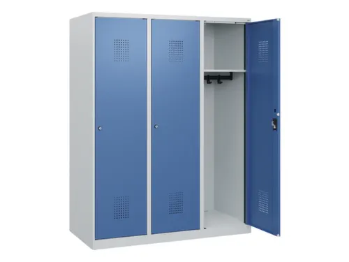 schoollocker,HxBxD 1530x1200x500mm,3vak,vak B 400mm,cil.-slot
