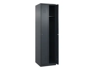 locker,HxBxD 1850x500x500mm,2vak,vak B 250mm,cil.-slot,staand op vloer - 2
