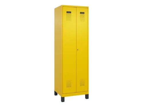 locker voor scheiding van kleding,HxBxD 1950x600x500mm,2vak
