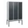 locker,HxBxD 1950x1200x500mm,3vak,vak B 400mm,cil.-slot,voetonderstel