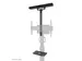 Neomounts MOVE AV1-825BL Videobar en multimedia kit - max 9 kg - unive