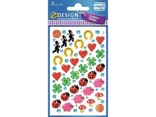 papieretiket Z-design Creative pakje a 3 vel geluksbrengers - 1