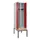 locker met bank,voor scheiding van kleding,HxBxD 2120x600x815mm,2vak