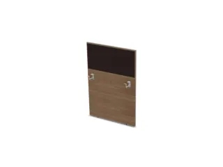 baliepaneel,v. bureau,aanbouw rechts,B 800mm,NT-cherry,BN2036-bruin - 1