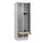 locker met bank,HxBxD 1950x600x815mm,2vak,vak B 300mm,draaigrendel