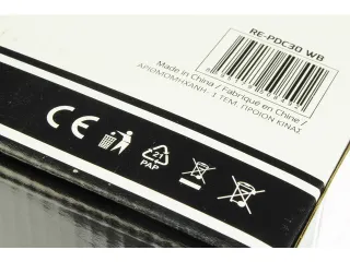Calculator Rebell-PDC30-WB wit-zwart print - 5