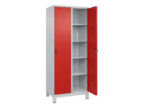 wasgoedverdeelkast,HxBxD 1950x800x500mm,vak B 400mm,draaigrendel