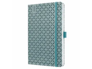 Weekagenda Flair A5 2026 (NL/FR/EN/DU) Ocean Blue Hardcover - 1