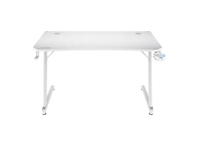 GXT 709W LUMINUS RGB-led Gaming Desk Wit 120x60x74cm