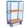 etagewagen,draagverm. 500kg,2etage(s),laadvl. LxB 1200x800mm,houtetage