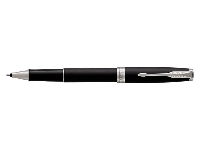 Rollerpen Parker Sonnet Matte Black CT Finish Fijn