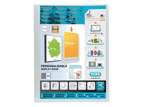 Showalbum Oxford Polyvision A4 20-tassen PP transparant