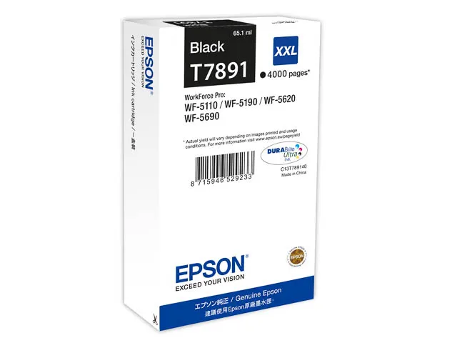 C13T789140 EPSON WF ink black EHC 4000