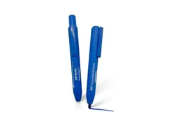 Whiteboardstift intrekbaar detecteerbaar blauw blauwe inkt 10 stuks