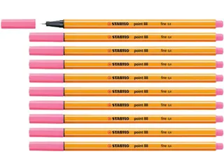 Fineliner STABILO point 88/29 fijn roze - 4
