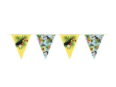 Vlaggenlijn Tropische Toekan Meerkleurig 10M