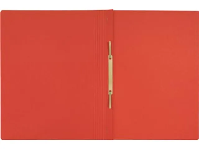 Recycle offertemap uit karton A4 rood