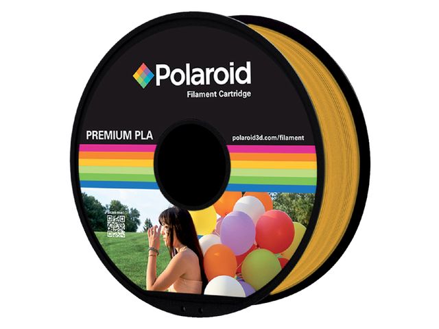 3D Filament Polaroid 1.75mm PLA 1kg goud | 3dprinterfilamenten.nl