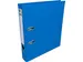 classeur,pour ft A4, complète en PP, dos de 5 cm, bleu