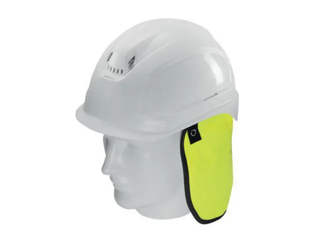Uvex 9790076 nekbescherming voor een veiligheidshelm, geel, per stuk