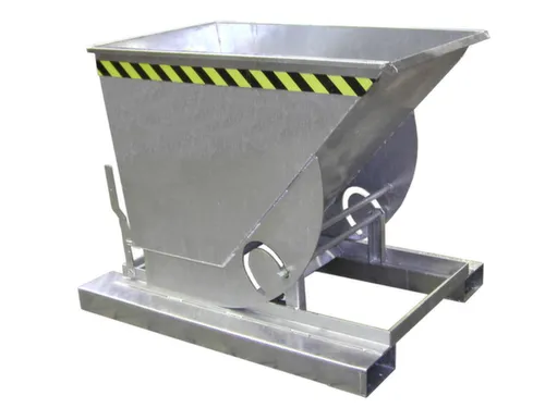 kiepbak,HxLxB 1070x1420x1190mm,0,75m³,draagverm. 1000kg,verzinkt