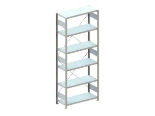 systeemstelling,grondveld,CLIP,HxBxD 2500x1356x436mm,vakl. 230kg - 1
