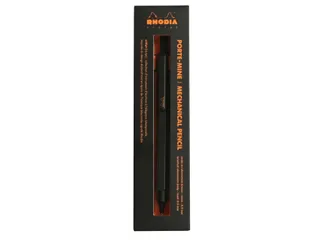 Rhodia scRipt zeshoekig vulpotlood 0.5mm Aluminium Zwart - 4