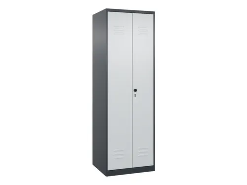 PBM-locker,HxBxD 1850x600x500mm,2vak,vak B 300mm,draaigrendel